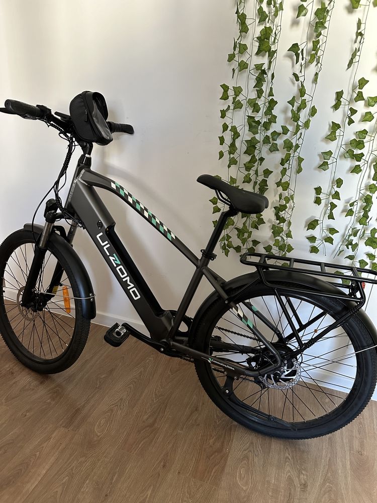 bicicleta electrică Ulzomo Metro 26 cu 2 baterii