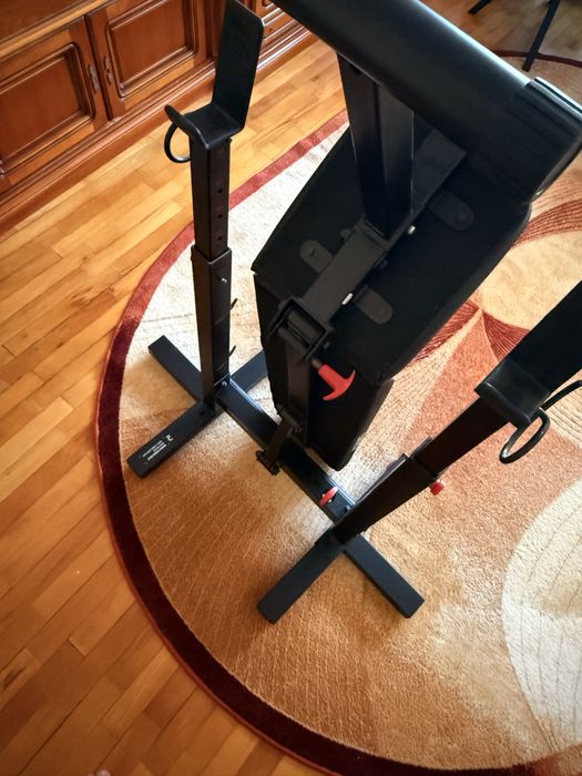 Kit fitness 93 kg + Banca pliabila cu inclinata