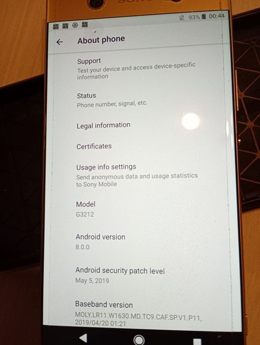 Sony Xperia XA1 Ultra - G3212 Dual SIM auriu