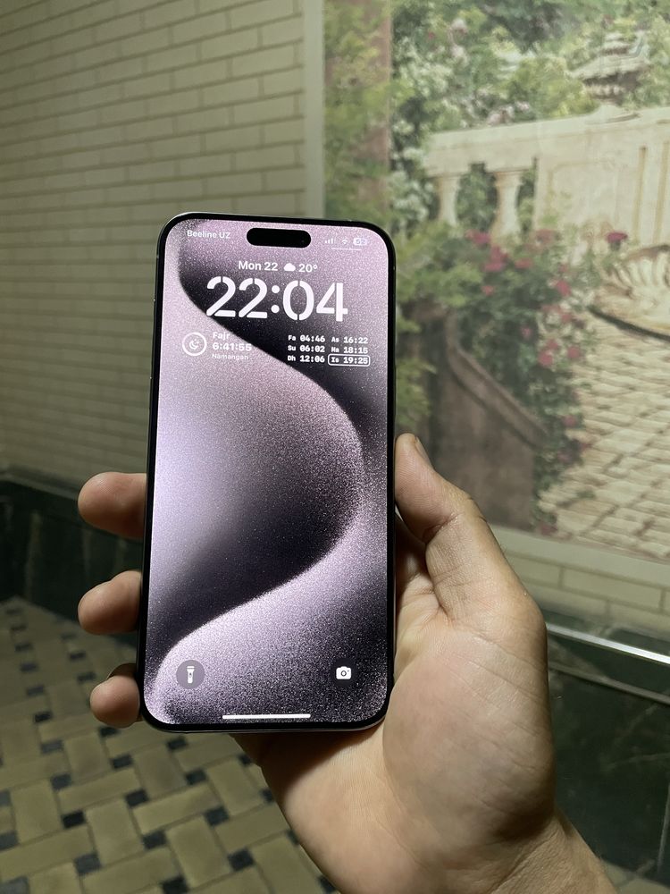 Iphone 15 pro max 256