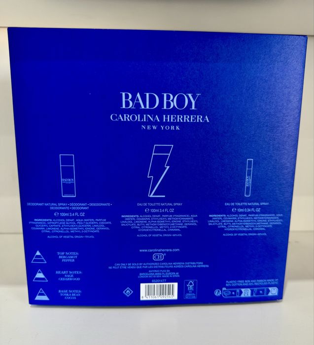 Carolina Herrera Bad Boy подаръчен комплект
