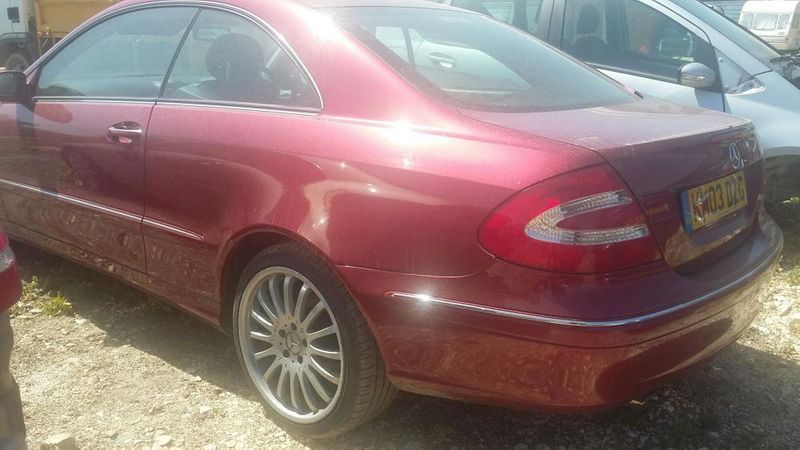 Mercedes CLK240  W209 на части