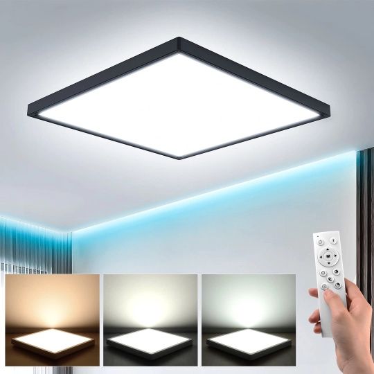 Plafoniera led noua cu telecomanda 2 bucati