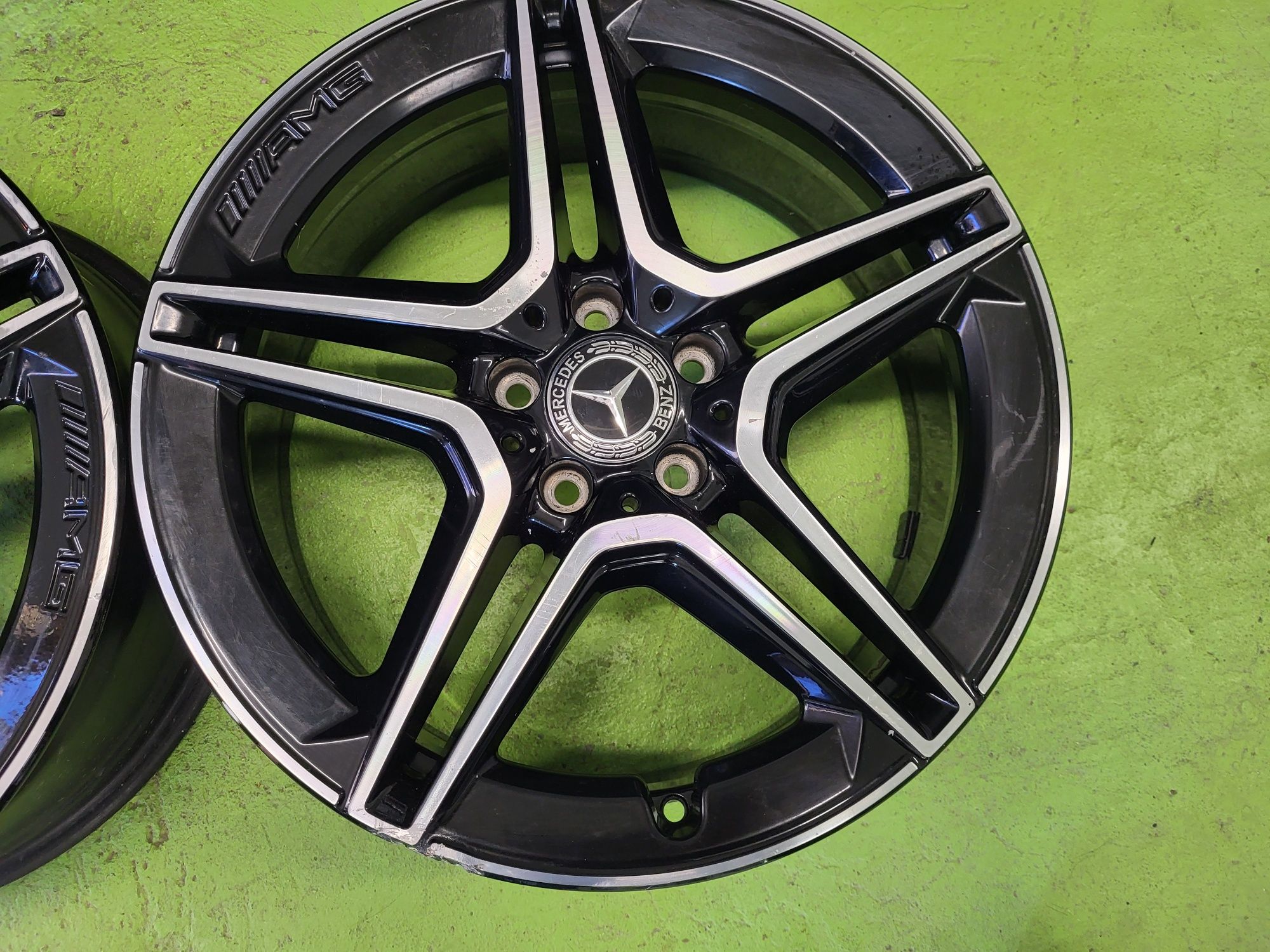 2 бр 19 5x112 Mercedes Amg лети джанти B Class Cla 5х112 джанта