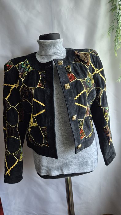 Jacheta vintage piele naturala nr.S