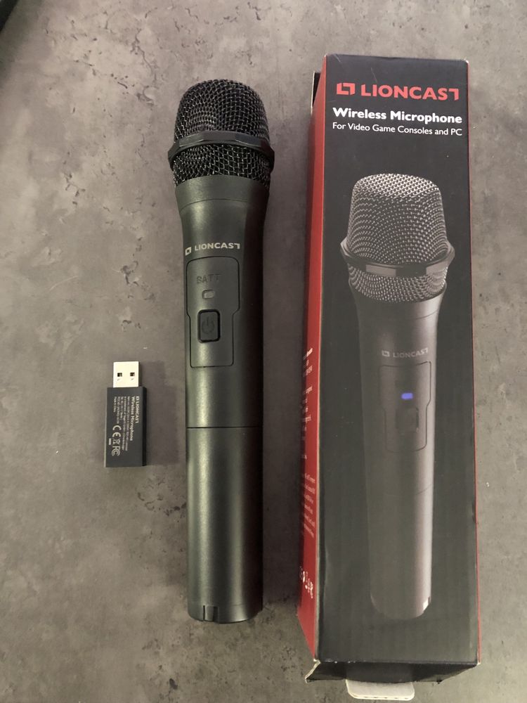 Microfon wireless karaoke Lioncast CALITATE si CLARITATE Germania