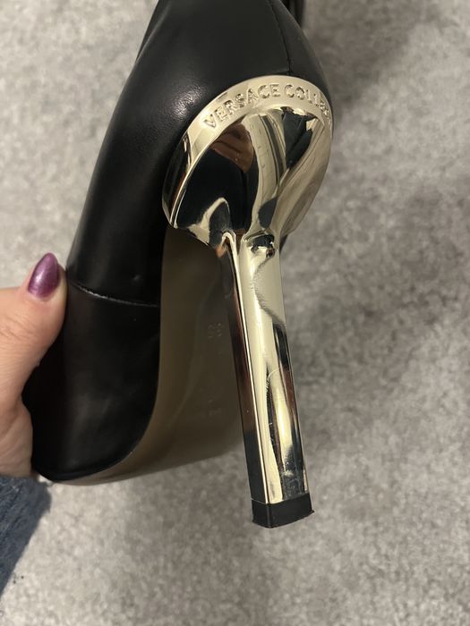 Pantofi piele Versace