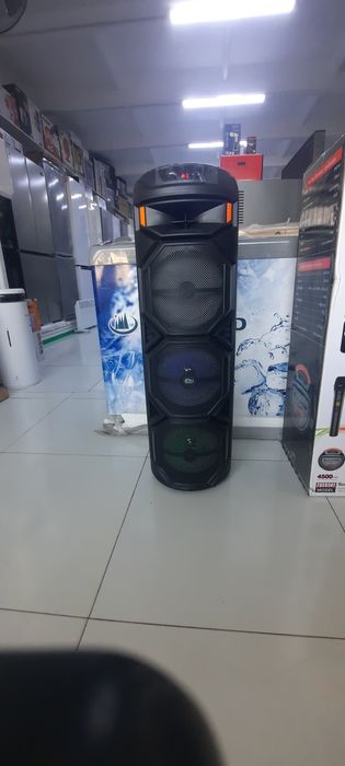 Колонка пачка микрофон подсветка бор