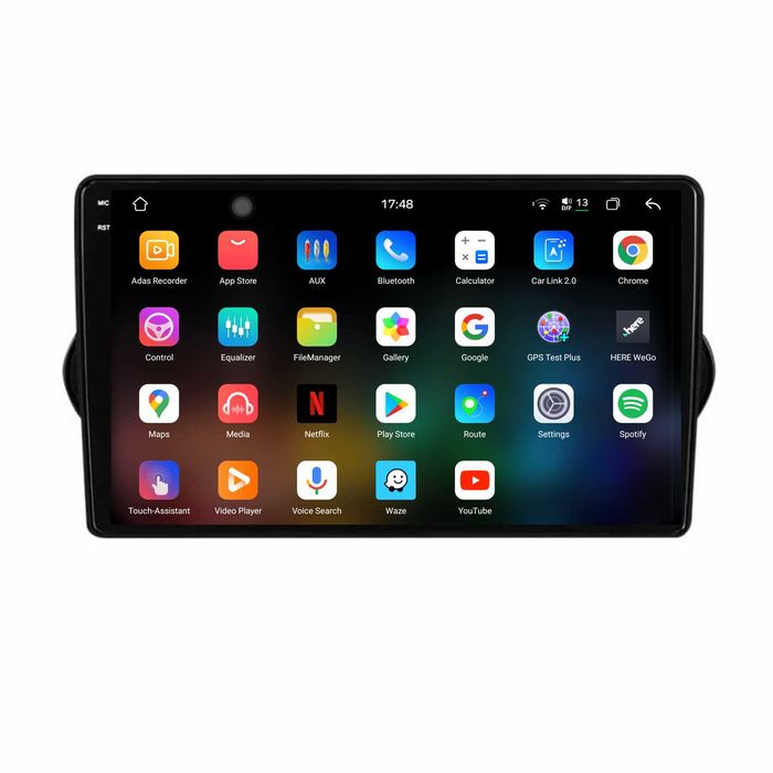 Navigatie Dedicata 10 Inch Fiat Fiorino/Qubo (2008 - 2017), Carplay