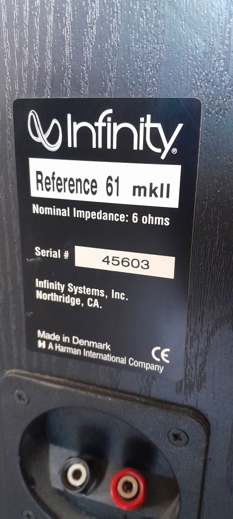 Тонколони INFINITY Reference 61 Mk II