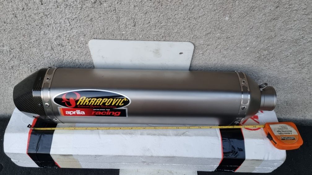 Toba/evacuare sport Akrapovic noua pentru Aprilia RXV 450/550