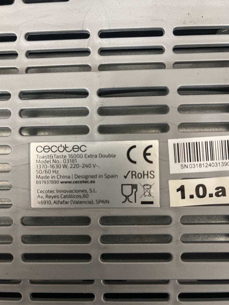 Тостер Cecotec 16000