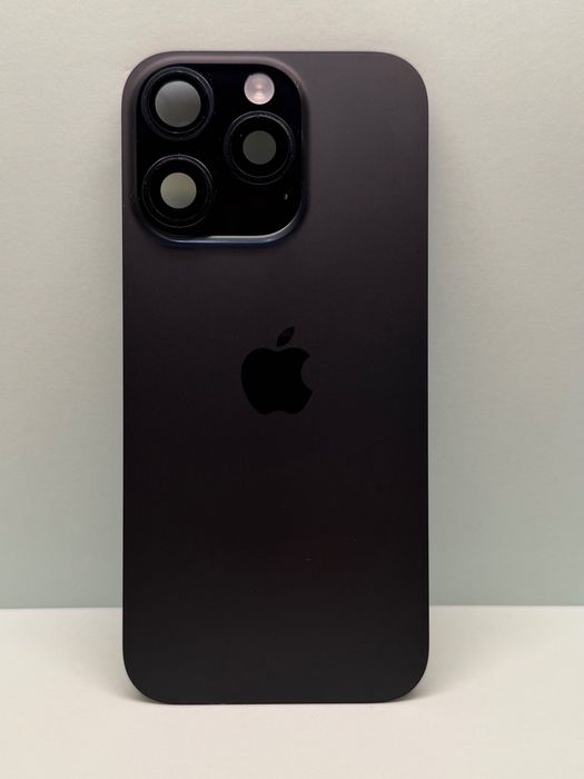 Sticla spate originală swap iPhone 16 Pro Max Black Negru