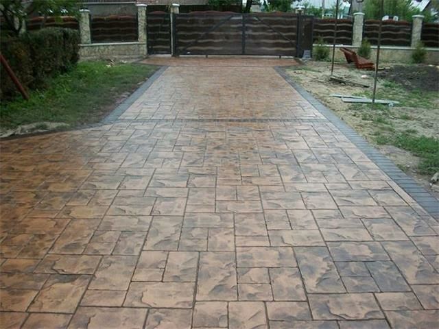 Beton amprentat Brasov
