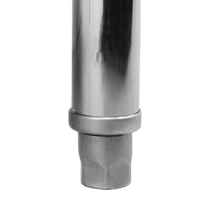 Masa inox cu rebord cu 1 poliță 160x70x85 cm,transport gratuit