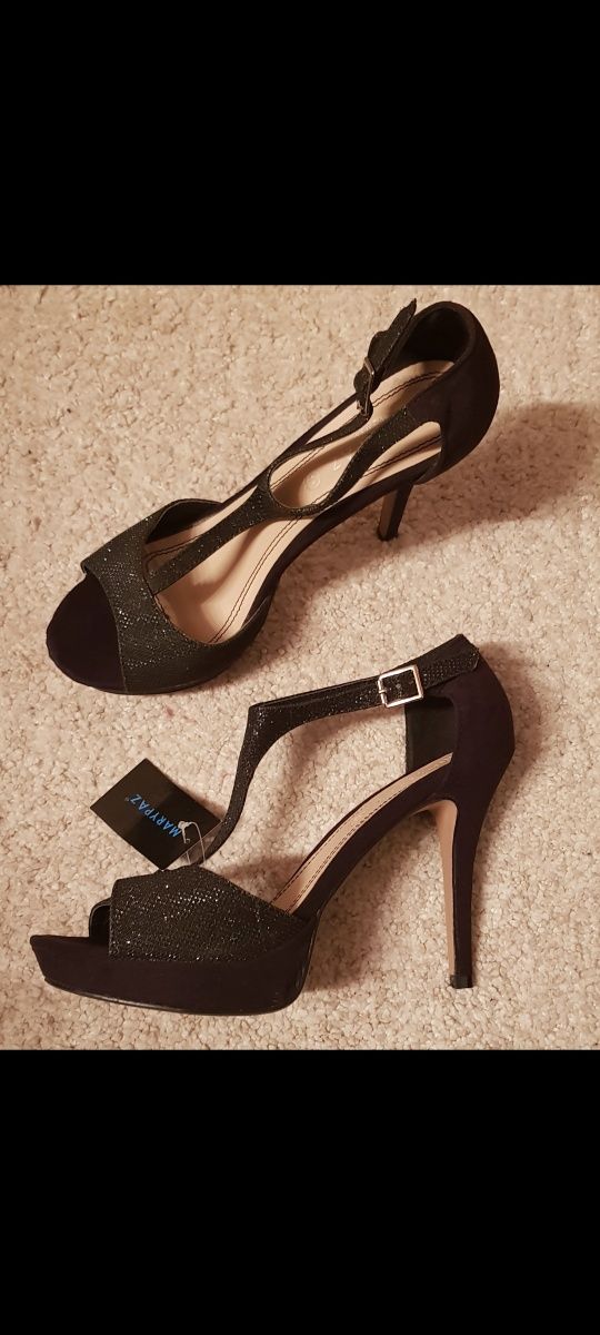 Sandale elegante negre