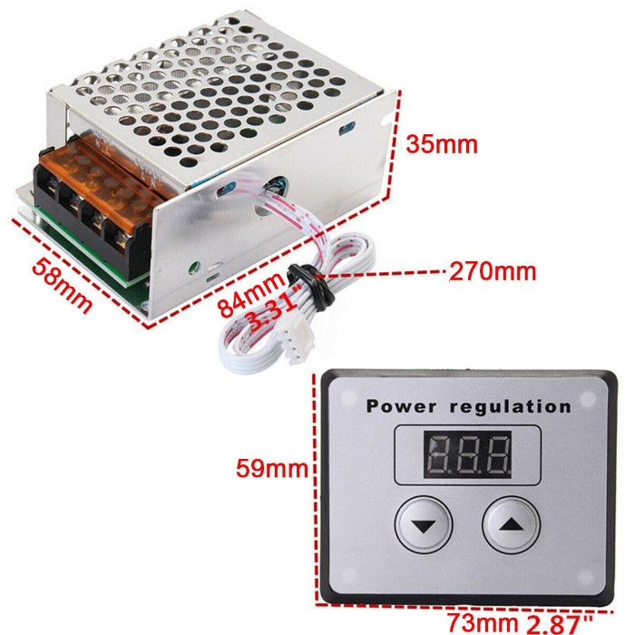 Reglare turatie hota! Variator turatie motor curent alternativ 4000W