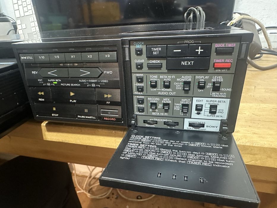 Video recorder sony betamax sl-hf950es pal