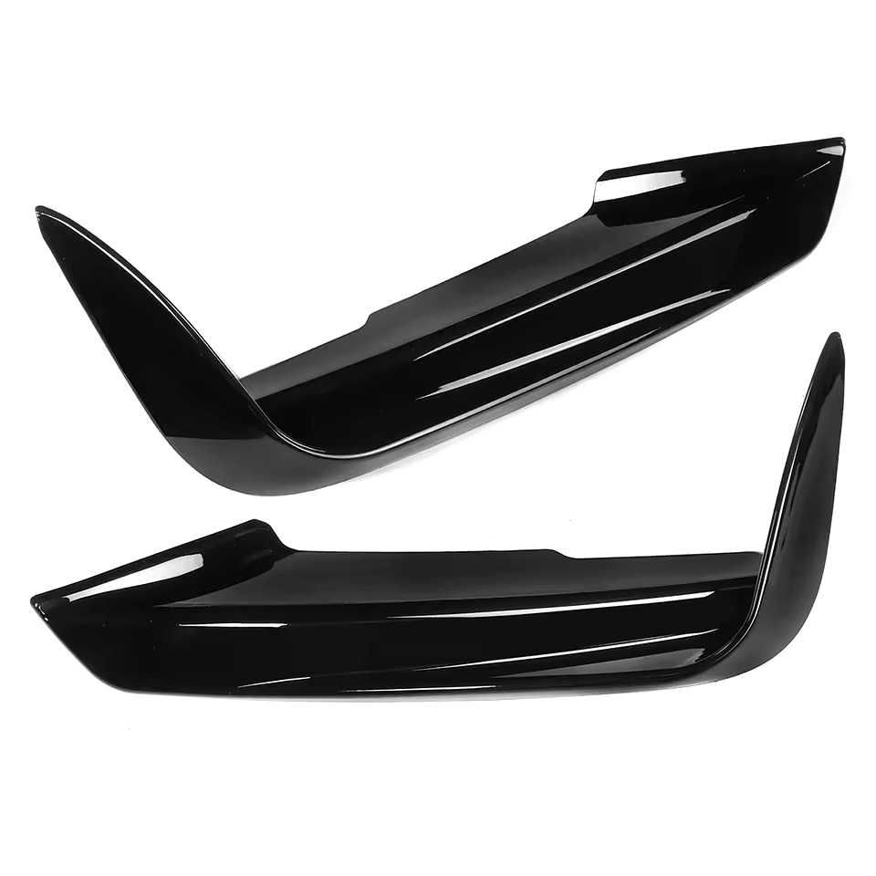 Extensii Prelungiri Bara Fata M BMW F30 F31, Lip Splitere Negru Lucios