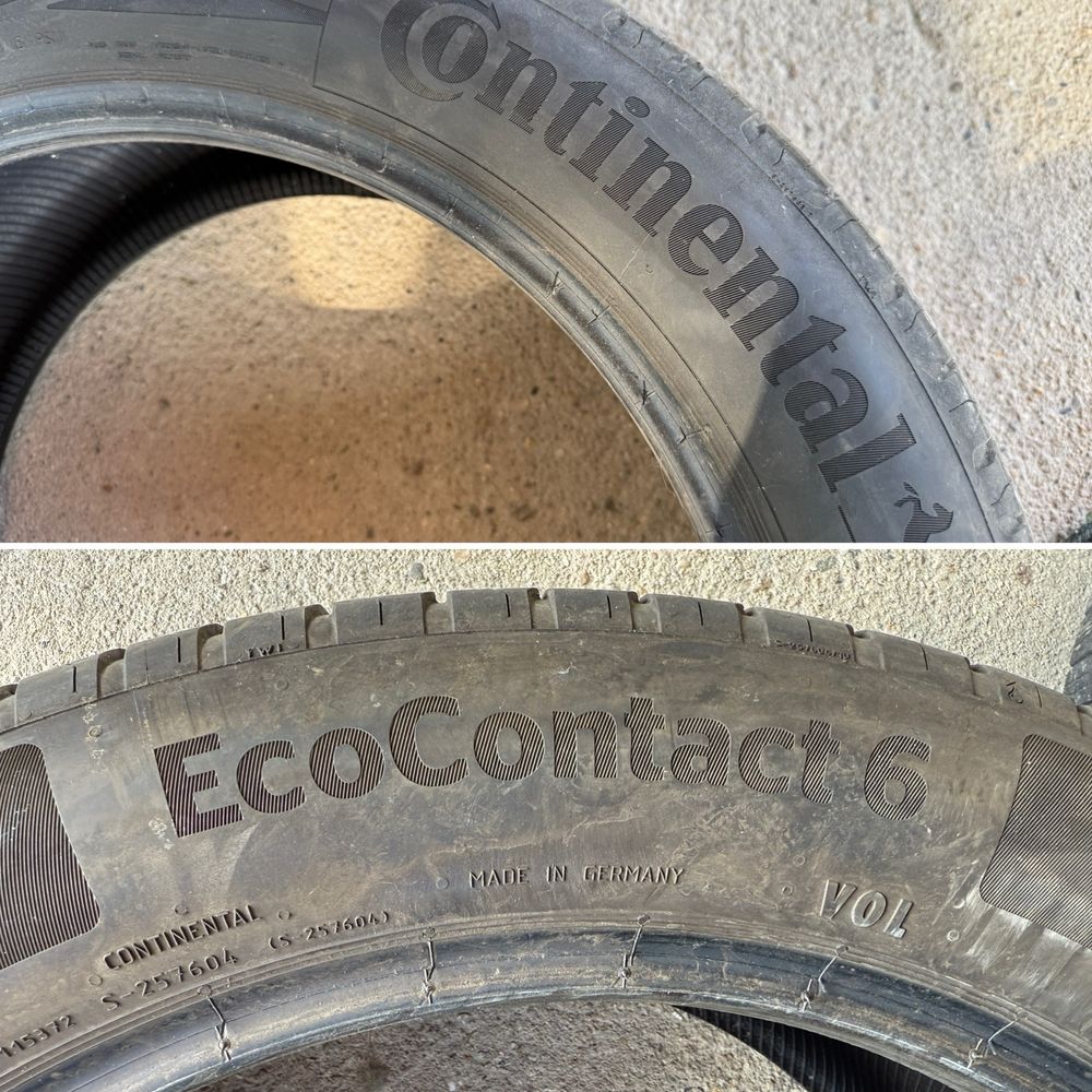 4бр. Летни Гуми С Борд 275/45R/20 -CONTINENTAL ECO 6- DOT:2220- 4.8мм.