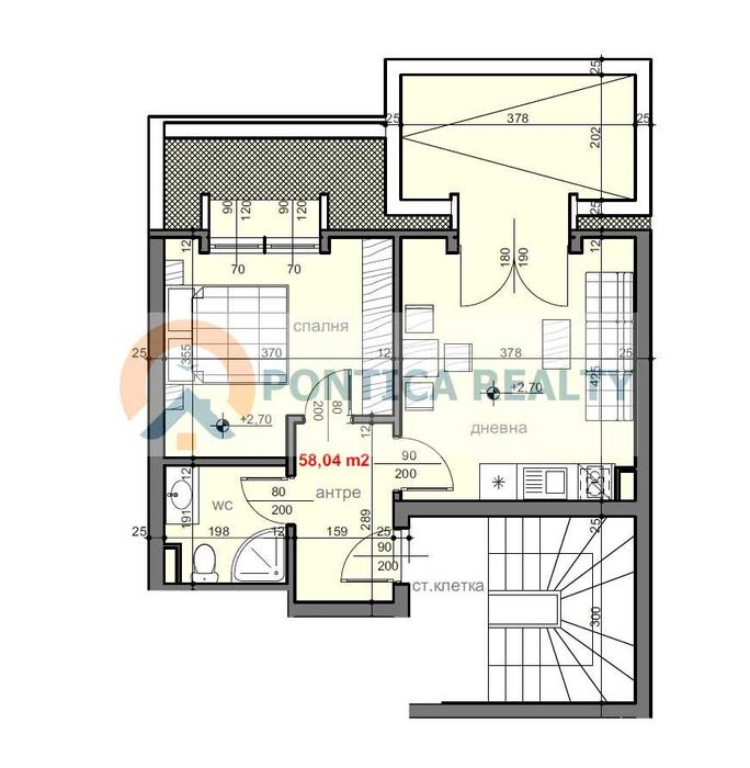 Продава се Едностаен апартамент в Несебър - 34 кв.м за 810 €/кв.м - Снимка #9