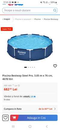 De vânzare piscine Bestwy Steel 3.05x76