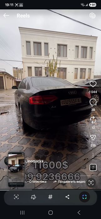 Audi a4 sotiladi