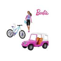 Кукла Mercado Trade, Барби с джип и велосипед