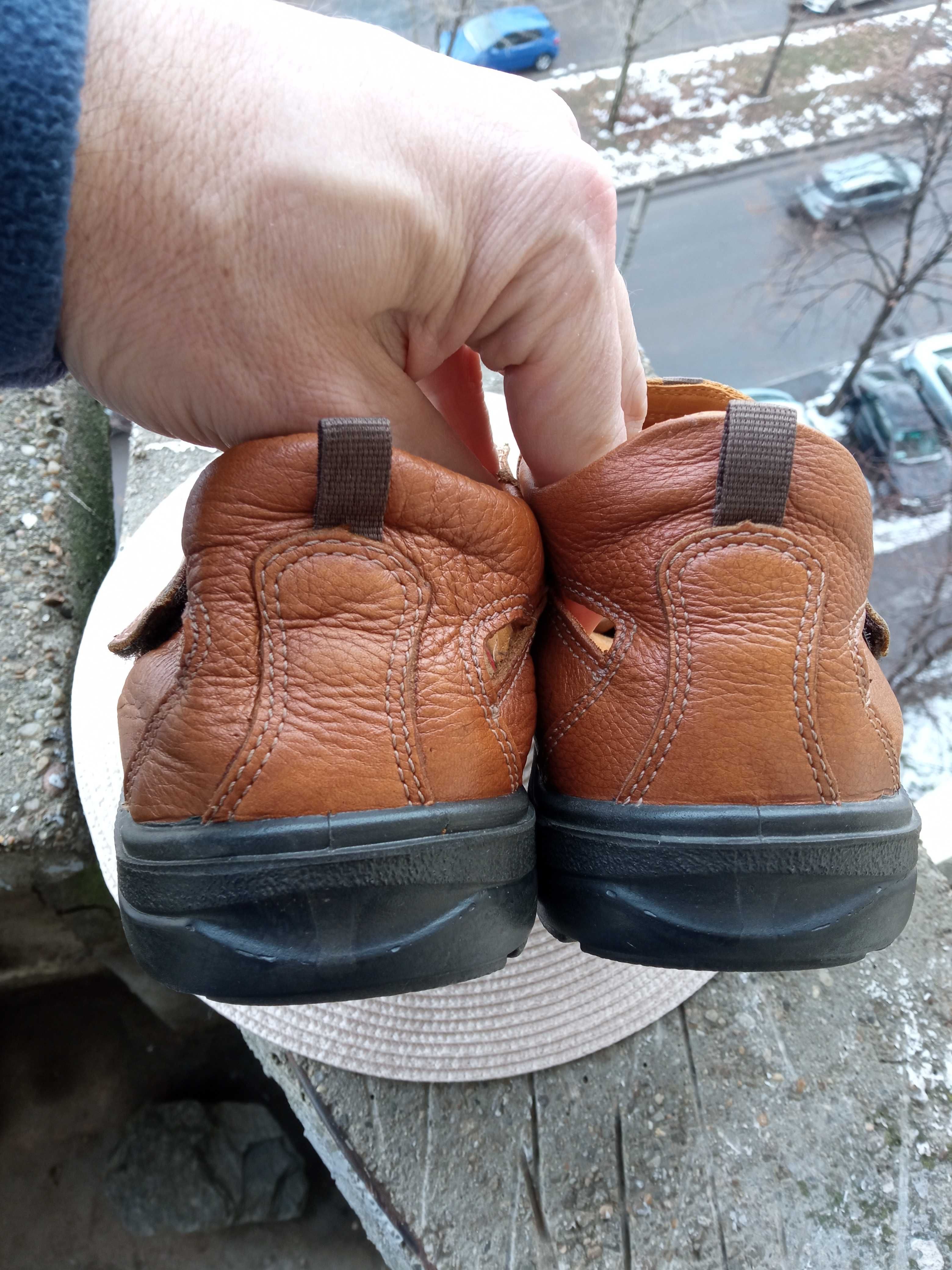 Sandale piele Jomos Air Comfort, marime 47, (31 cm) made in Germany.