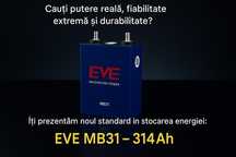 Celule EVE LiFePO4 MB31 314AH ! Ideale pentru un sistem fotovoltaic!