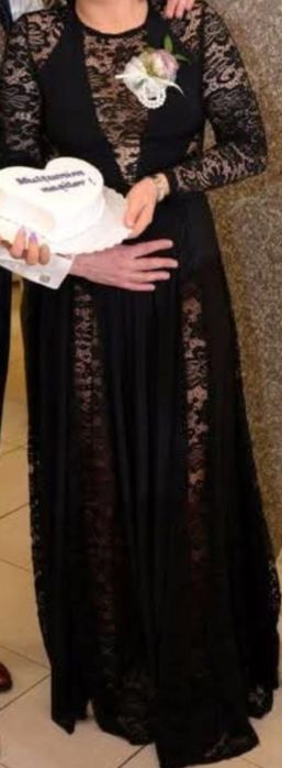 Rochie neagra lunga M