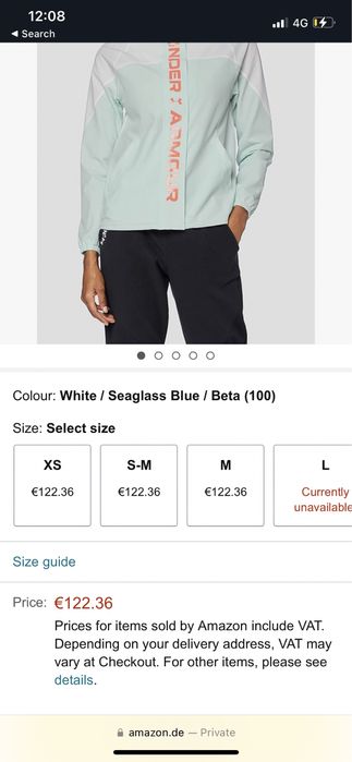 Under Armour trening Marime XL