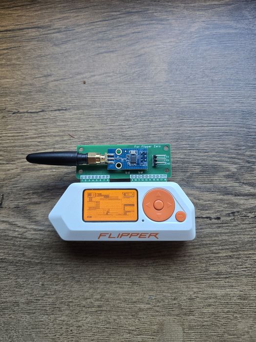 Flipper Zero + CC1101 платка