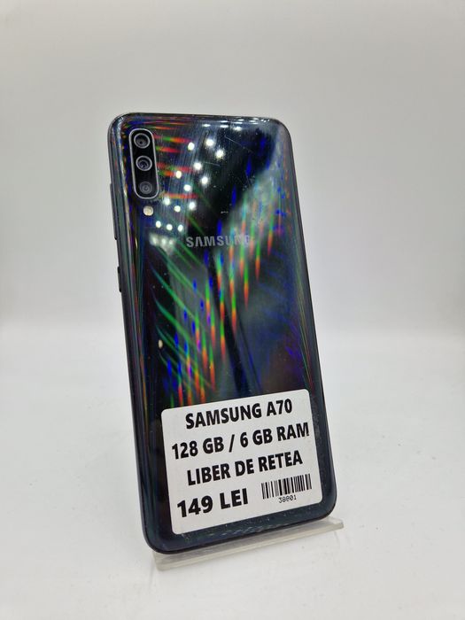 Samsung A70 128GB / 6GB RAM GARANTIE FISURAT FATA  #38801