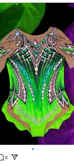 Купальник для художественной гимнастики на девочку 10-13 лет