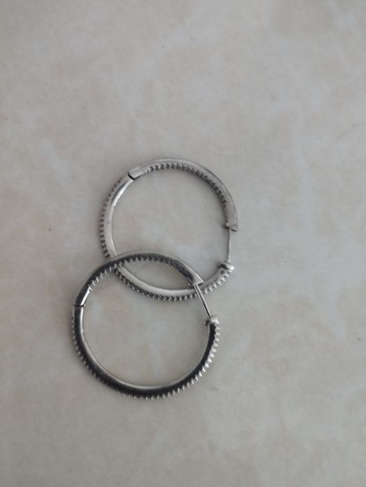 Серги серебро 925