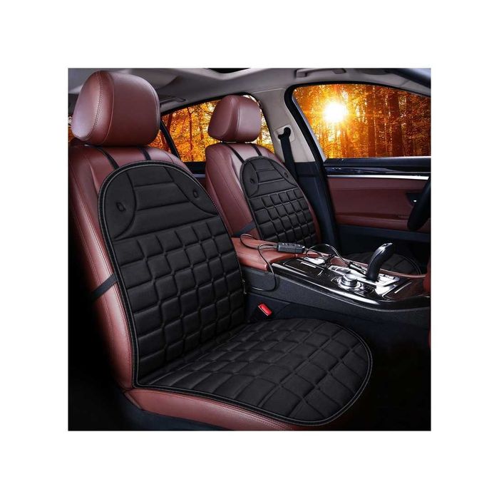 Husa scaun auto cu incalzire 12v "PREMIUM LUX"