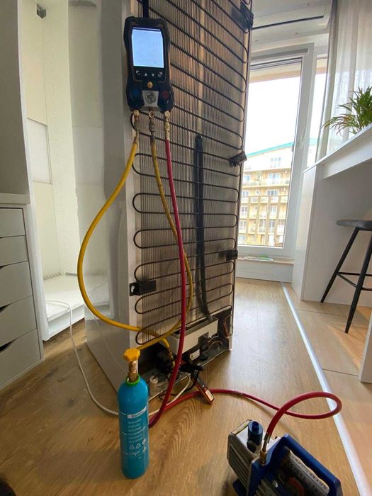 Reparatii frig, AC, pompe caldura, camere frigorifice, frigidere