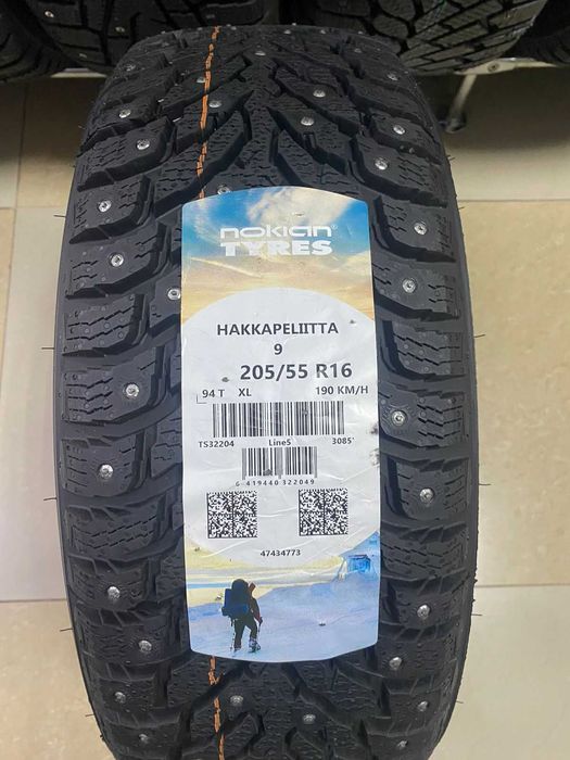 205/55 R16 Автошина 205/55 R16 Nokian Nordman 8 99T (шип)