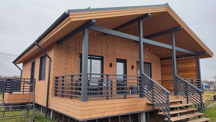 Construim case si cabane din lemn stil A Frame, folosind materiale de