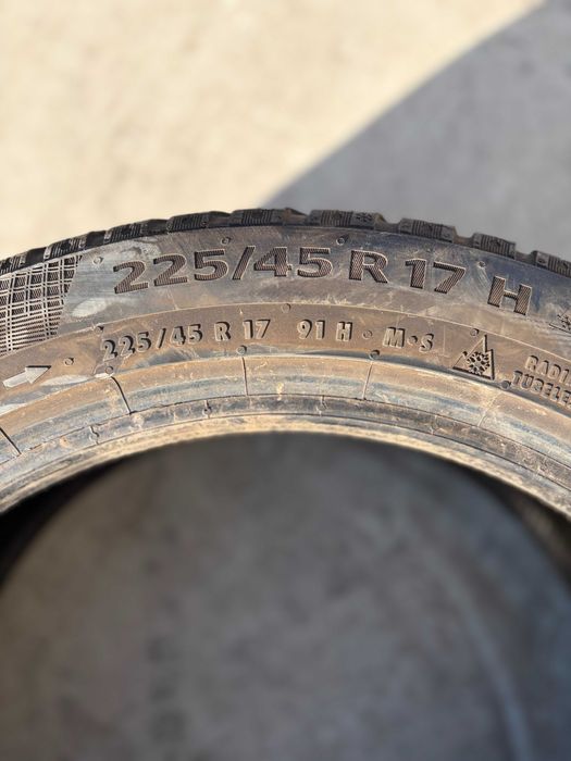 Continental 225/45R17- Stare foarte buna, livrare rapida, garantie!