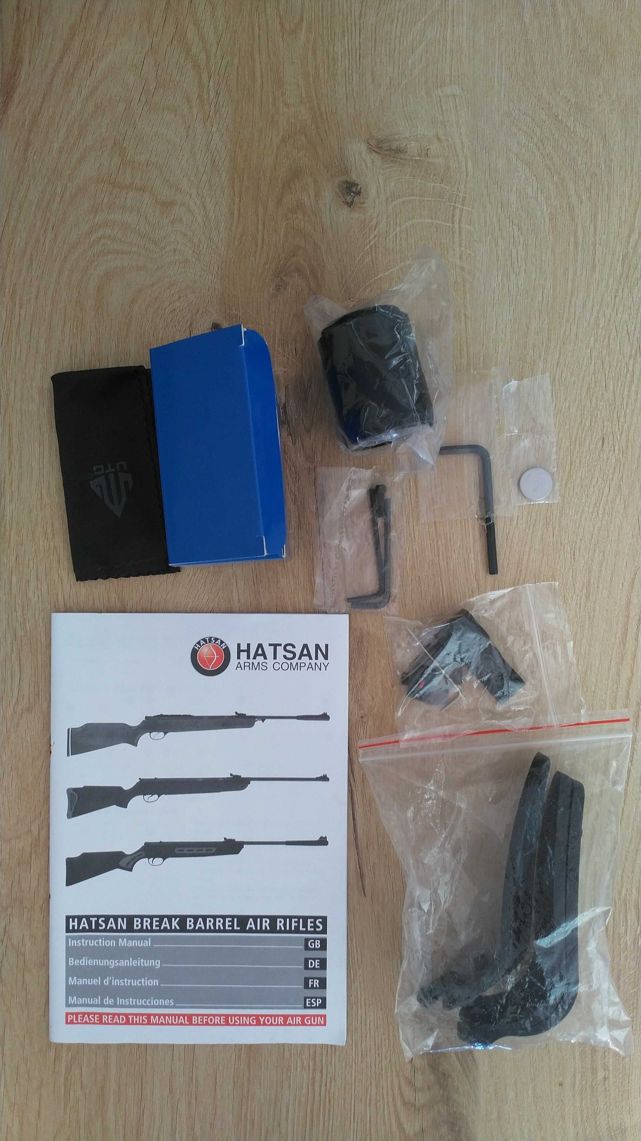 Въздушна пушка Hatsan 125 Sniper с оптика UTG 3-9x32 и калъф