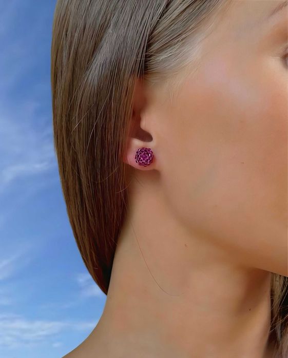 Ръчно изработени обеци, Различни цветове Японски мъниста, Стомана /925