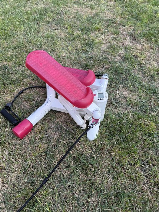 Stepper lateral, cu display multifunctional si corzi elastice laterale