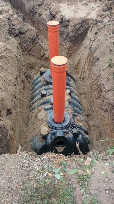 Fosa septica tricamerala cu montaj Ialomita 1500l-2500l-3mc-5mc