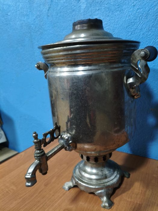 Самовар СССР на дровах