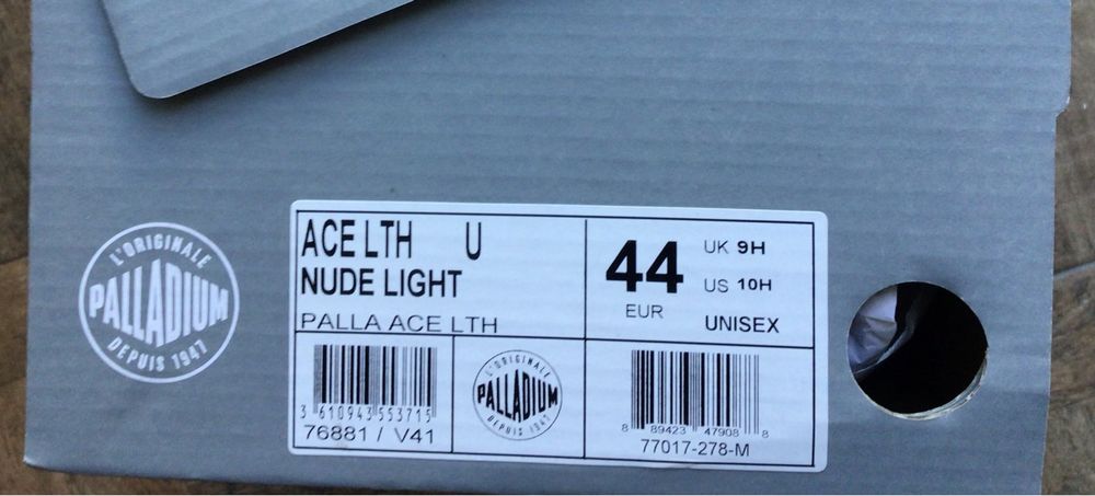 Кожени кецове Palladium, No 44, нови