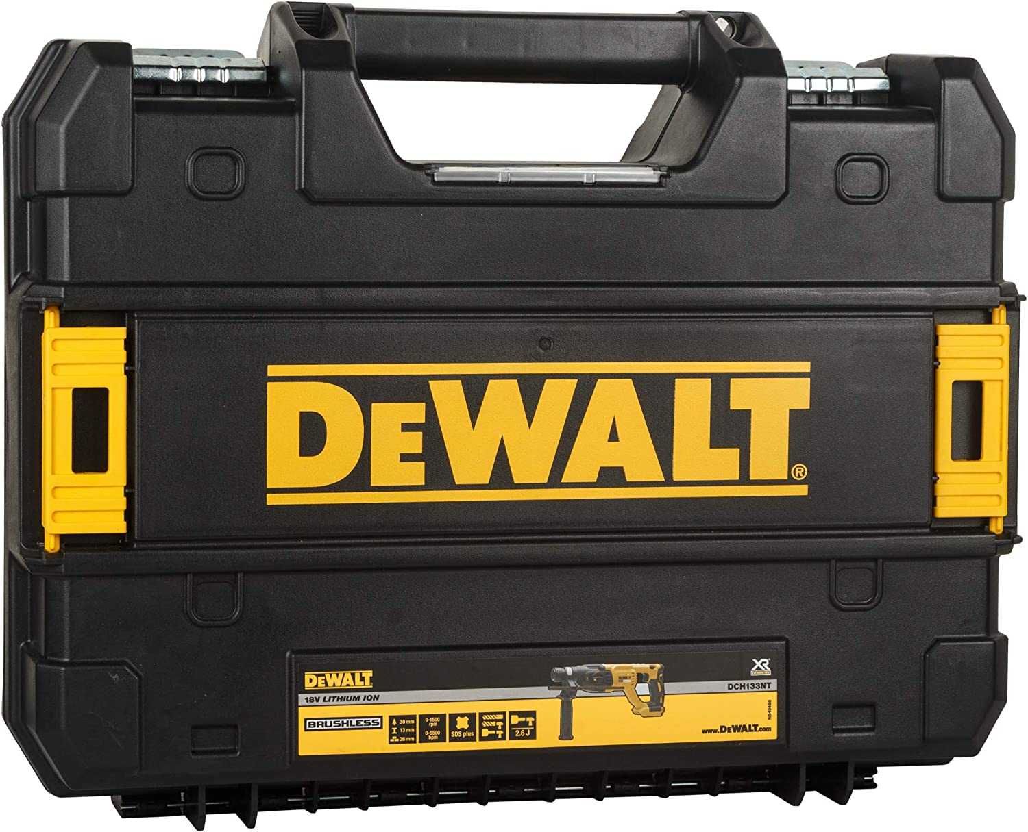 Акумулаторен перфоратор DEWALT DCH133M1 18V Батерия 4Ah Зарядно Куфар