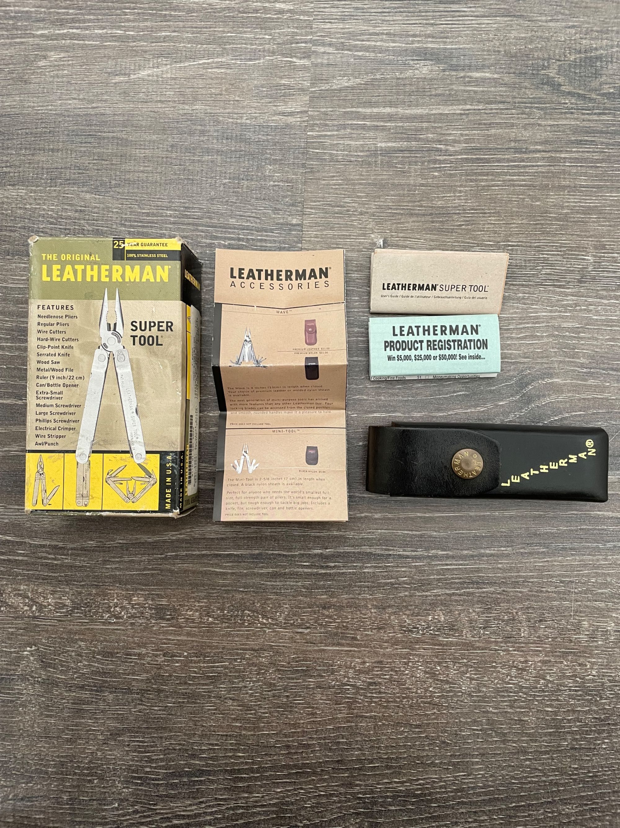 Leatherman supertool 1999 Мултифункционален
инструмент