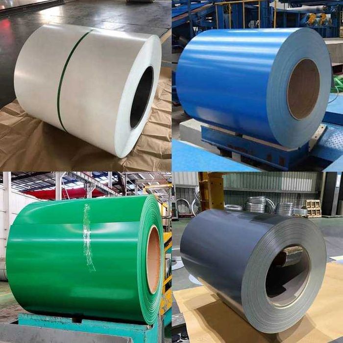 Tabla cutata vopsita cuta mare H153 RAL9002 0,88. Pe comanda la lungim